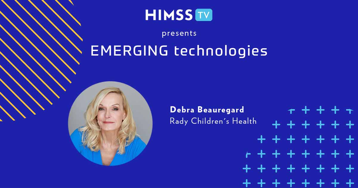 Debra Beauregard, Rady Children's Health_Emerging Tech series, Season 2