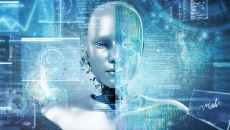 Digital image of a robot pertaining to healthcare