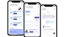 Smartphone displaying the Cerebral app