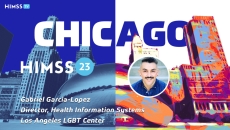 Gabriel Garcia-Lopez, health information systems director for the Los Angeles LGBT Center