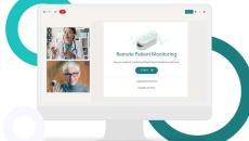 Desktop view of the integrated telehealth and RPM solution by Coviu and Propell Health