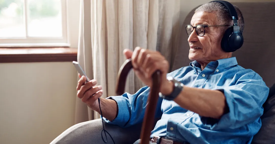 Person sitting in a chair 